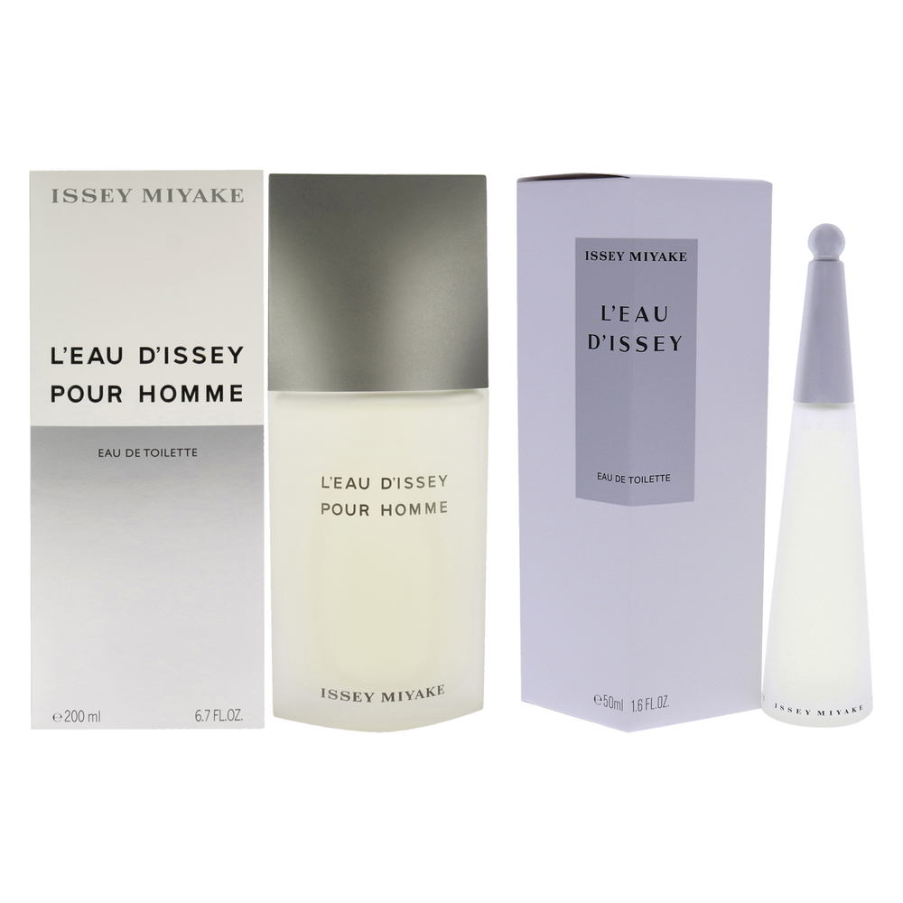 Leau Dissey Kit by Issey Miyake - 2 Pc Kit 6.7 oz EDT Spray, 1.6 oz EDT Spray